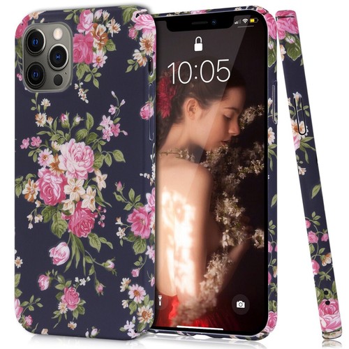 Custodia retrò fiori ragazza